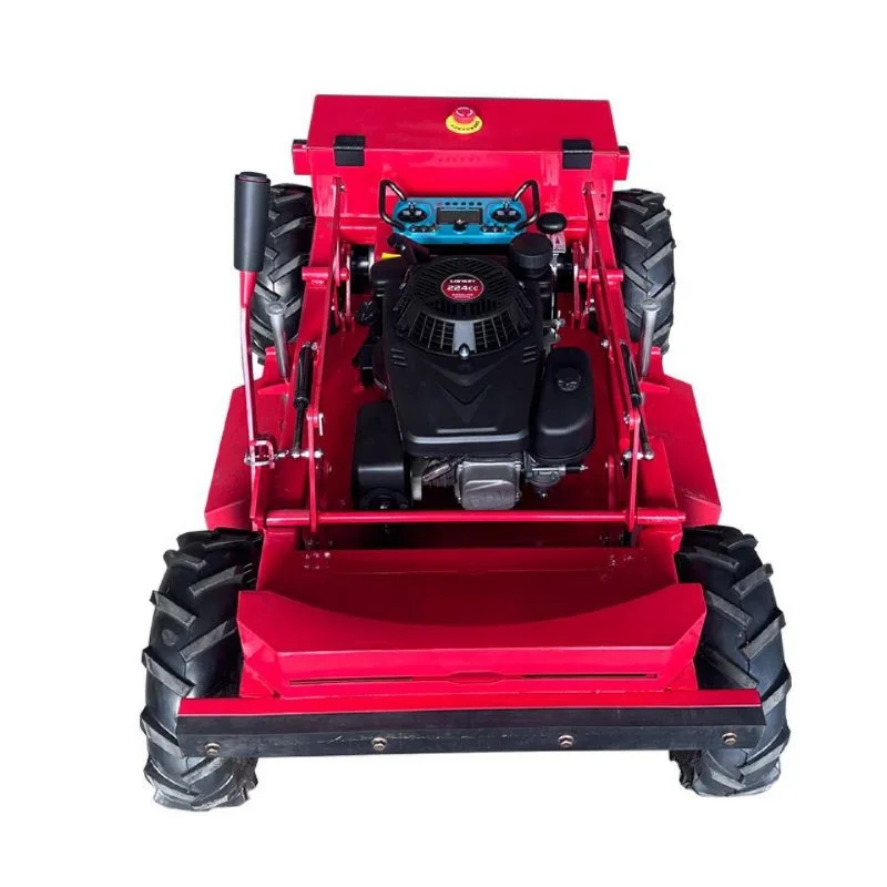 Caterpillar Mower Multi-functional Electric Remote Control Orchard Slope Weeder Farmland Mowing Equipment Customized