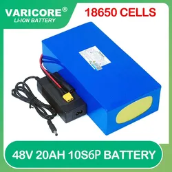 VariCore 48V 20ah 13s6p Lithium Battery Pack 800w 1200w 1500w 2000W batteries Built in 50A BMS +54.6V 2A Charger