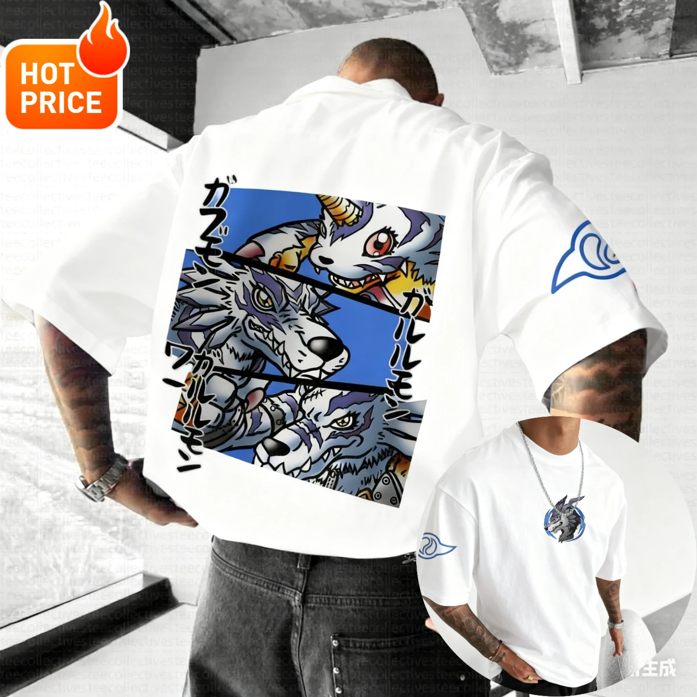 Gabumon Anime Digimon2025 Nuov - Vintage Summer Clothing Men recensione e prezzo