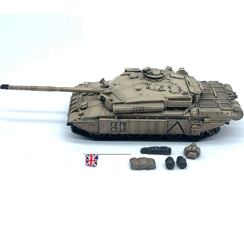 

ARTISAN 1:72 Scale British Challenger 1 Main Battle Tank Simulation Plastic Track-type Tank Model Static Display Collectible Toy