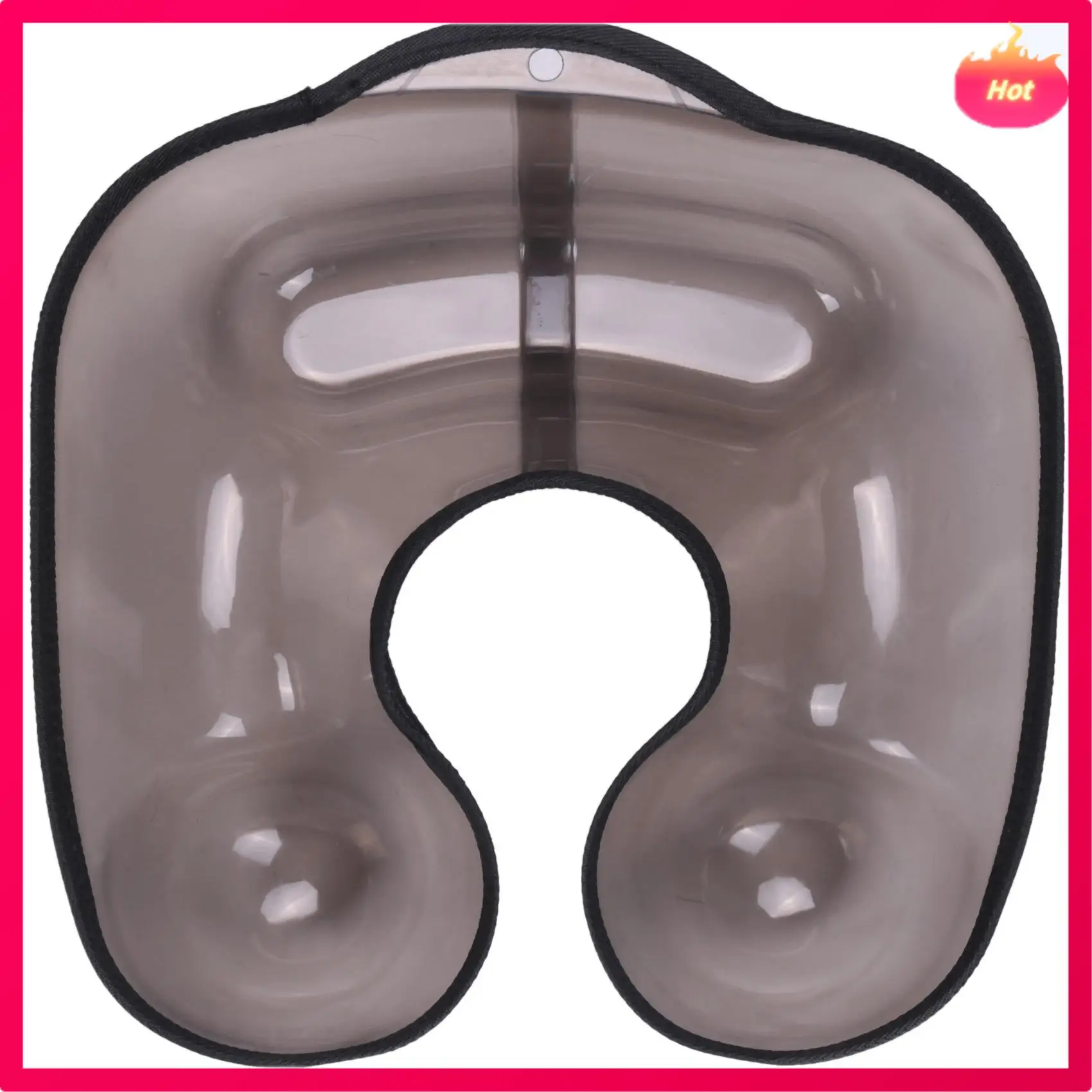 Bandeja para el cuello de peluquería de AD-2X, contenedor para permanente, bandeja para el pelo en forma de cuello y hombros, Protector de ropa