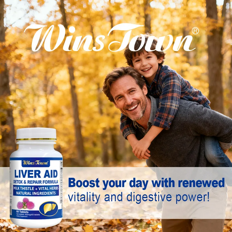 

Milk thistle capsules Liver Aid Advanced Liver Care Glowing Skin supports immune and digestive health