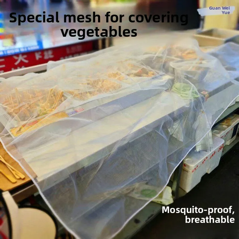 

Food Grade Cloth Dustproof Breathable Selling Food Cover Cloth Kitchen Food Preservation Mesh Cover Simple Style Outdoor Use