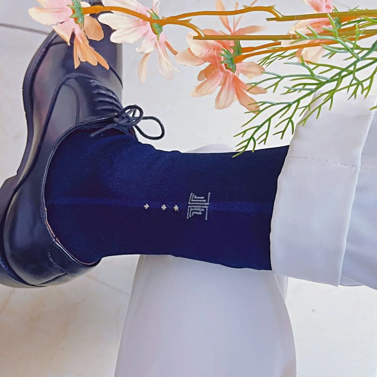 Tube Socks Men's Formal Dress Socks Business Men Office Daily Dress Socks Fashion Men's Black Dress Socks Male Suit Dress Socks