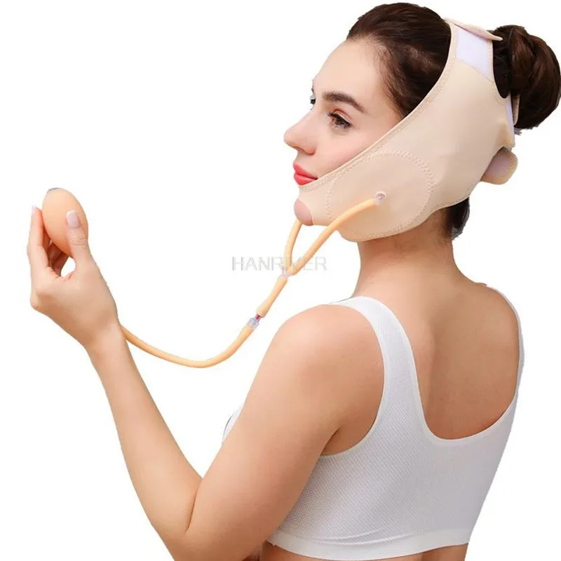 V라인 리프팅 스트랩 턱 리프팅 패치 이중턱 감소 턱 마스크 V라인 윤곽 강화 페이스 리프트 쉐이퍼 스컬프 테이프