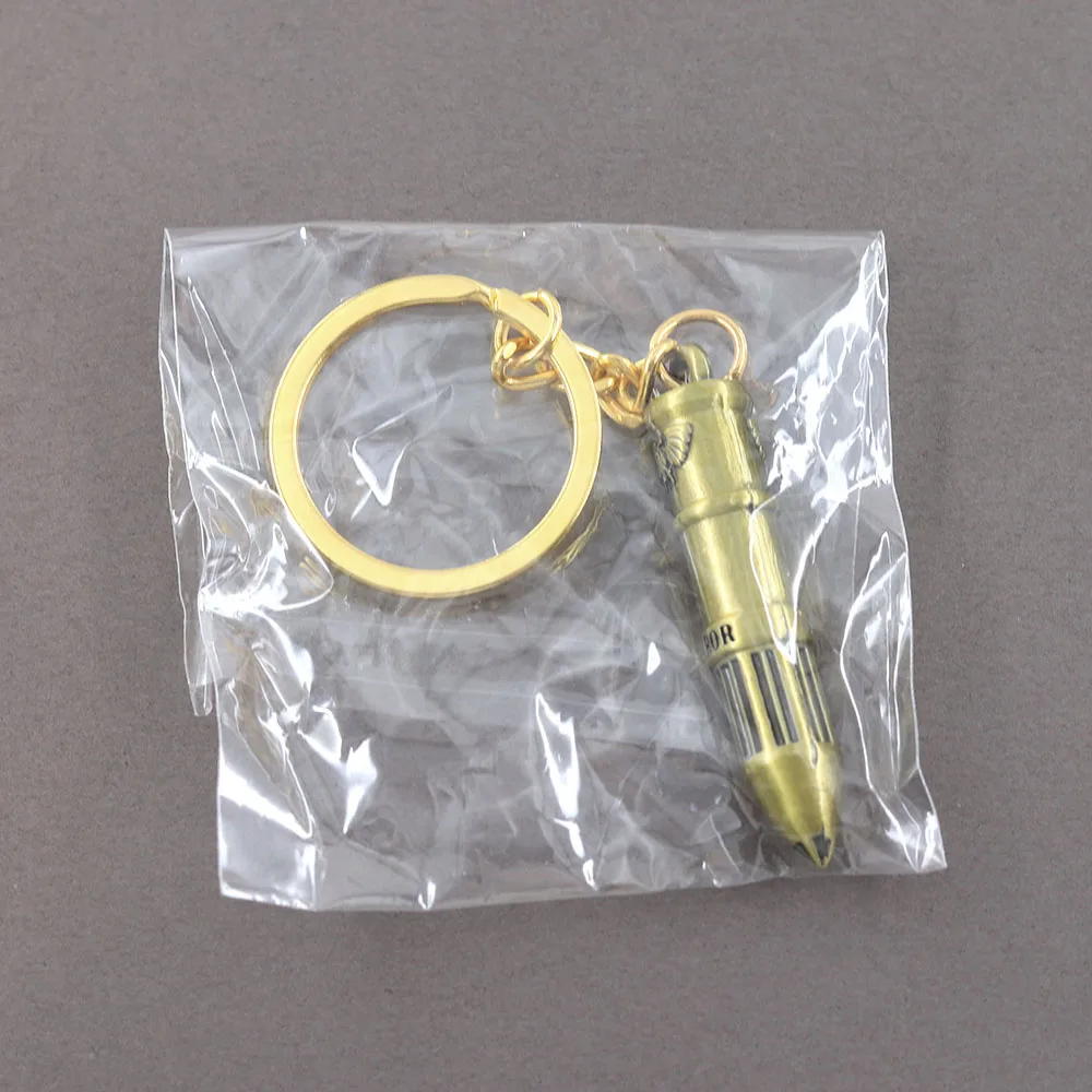 Vom Tabletop-Wargame inspirierter Schlüsselanhänger, Doppelköpfiger Adler Aquila Metall-Schlüsselring, Furor Bullet Anhänger, Sci-Fi Gothic Taschenanhänger, Geschenk – Detail 10