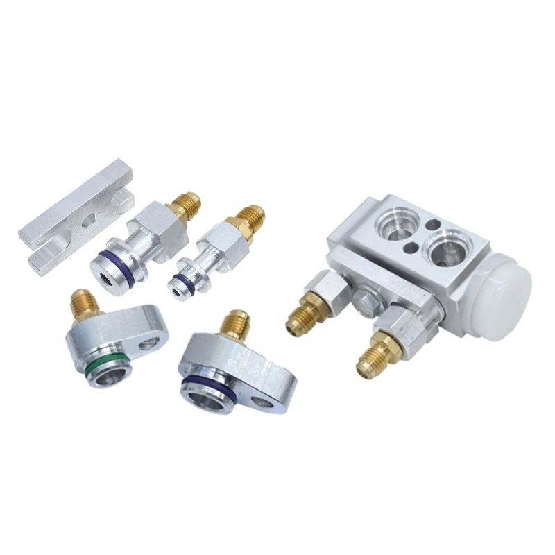 Air Conditionings Pipe Leak Detection Refrigerations HoseConnector Innovative And Practical Car Leak Test Plug Stoppers