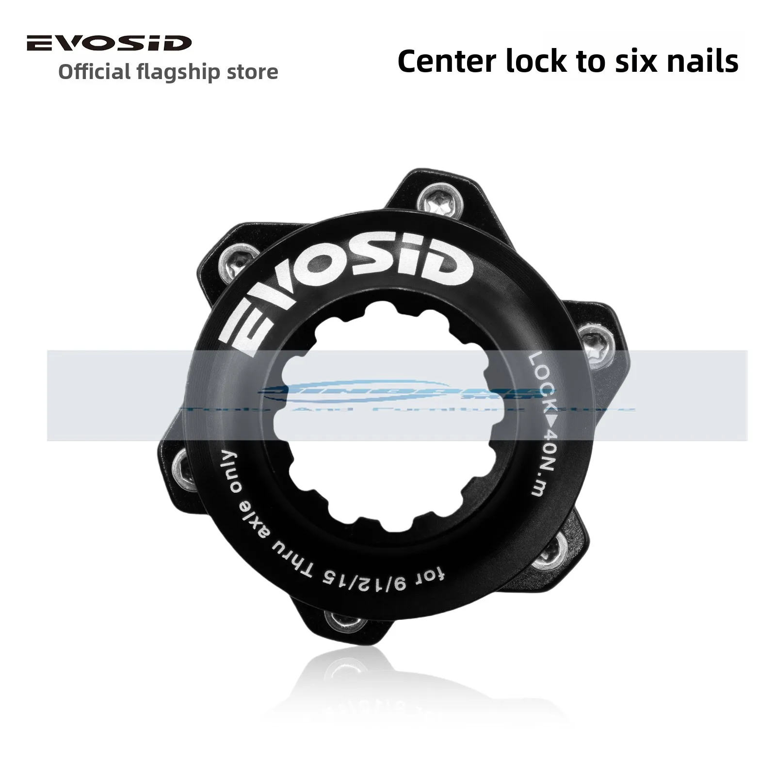 

EVOSID mountain road bike medium lock turn six nail disc transfer seat central lock flower drum turn six nail
