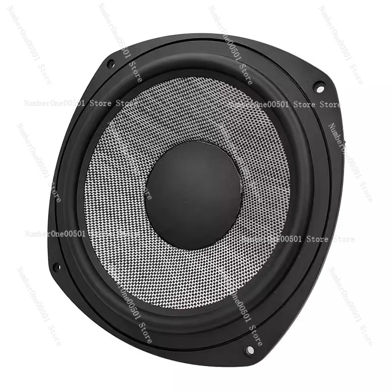 Fever HiFi aluminum frame 12-inch carbon fiber woven basin household bass subwoofer speaker speaker A-326BK