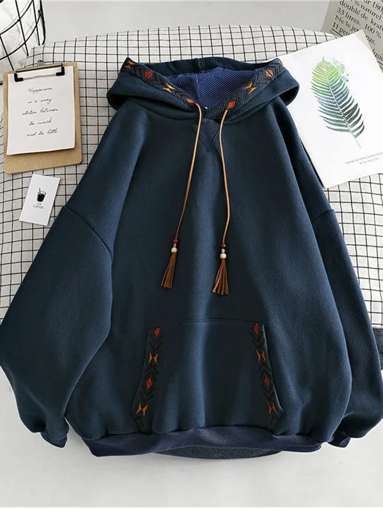 Jmprs Designed Women Hoodies Oversize Fall Pullover Student Coats Hooded Korean Long Sleeve Ladies Harajuku Sweatshirt New