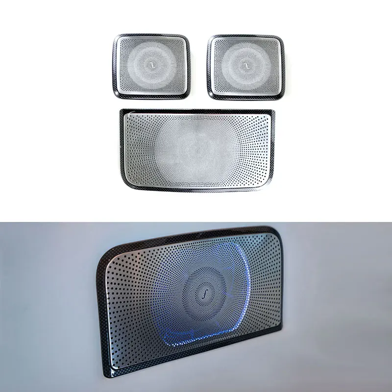 

2018y-2022y W464 W463A G500 G63 Car Accessories Interior Kits Rear Berlin Sound Speakers Glow Horn Cover With Light