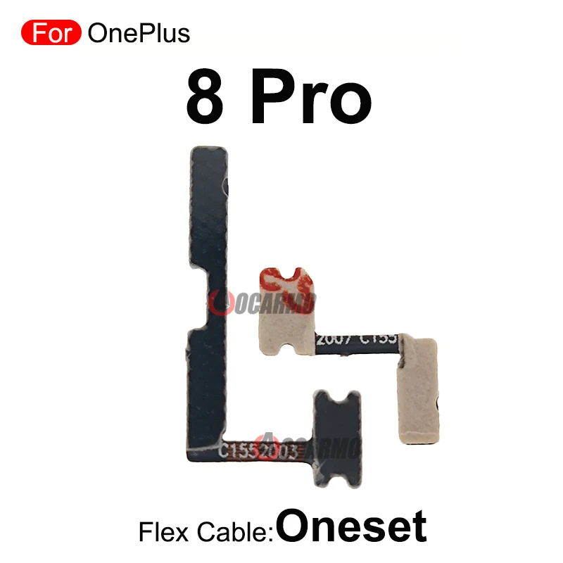 Power On/Off Volume Buttons Flex Cable Repair For OnePlus 7 8 Pro 7T 1+8Pro 1+7Pro Replacement Parts