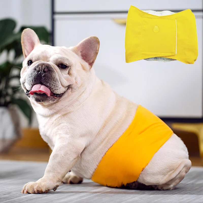 Reusable French Bulldog Pet Panties Washable Adult Male Dog Dispers for Medium Dogs Anti-harassment mascotas Physiological Pants