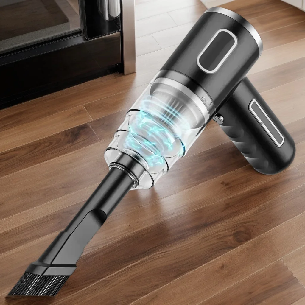 

1 шт. беспроводной автомобильный пылесос — портативный высокоскоростной ручной пылесборник для автомобилей и домашнего использования