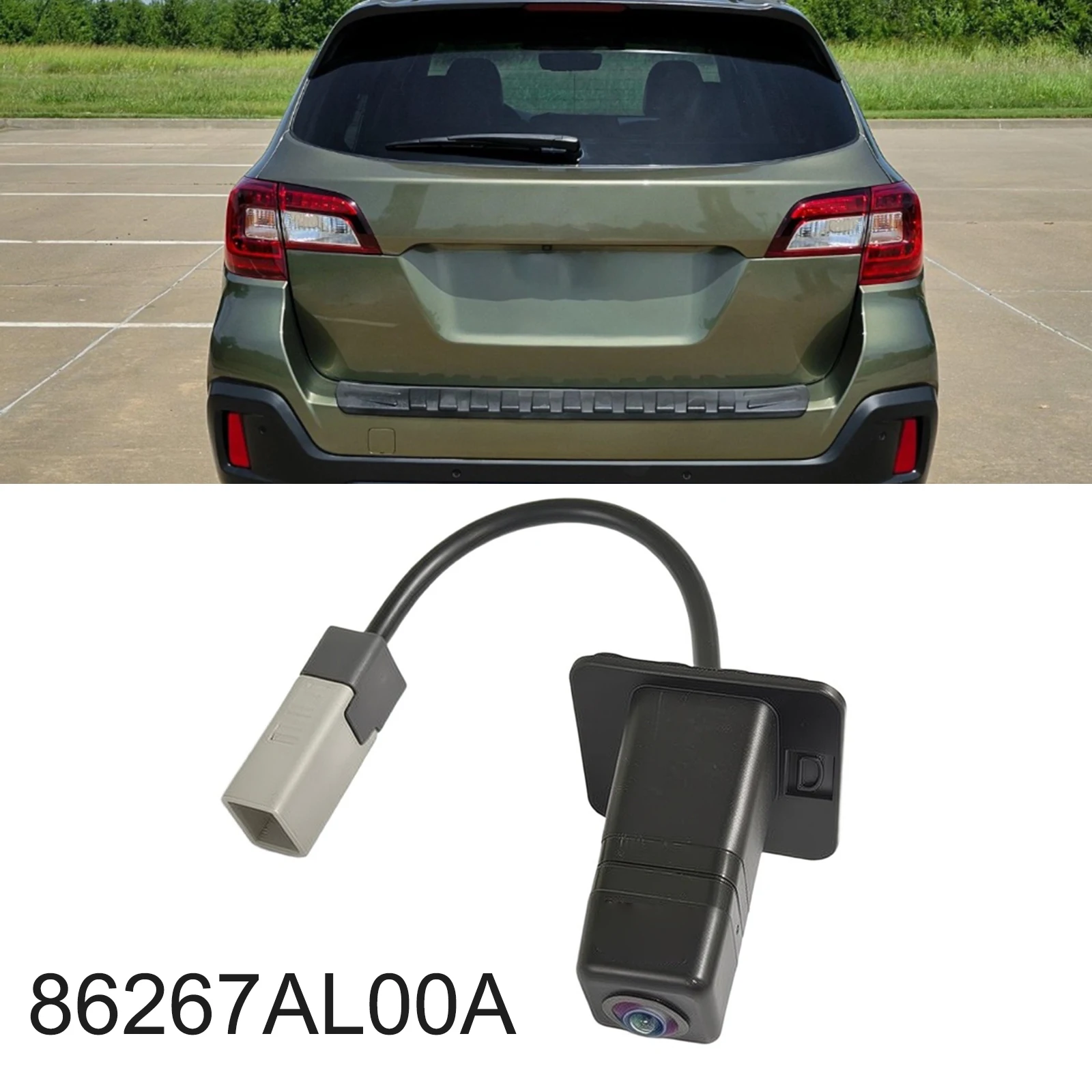 Car Backup Camera for For Outback Model Years 2015 to 2019 Engineered for OEM 86267 AL00A Rear Vehicle Placement