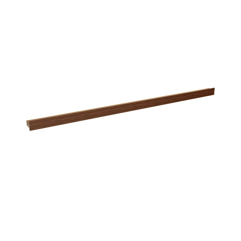 

New Chinese black walnut stowable wall lamp bedroom bedside strip living room background lamp wall-mounted