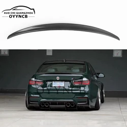 Real Carbon Fiber Trunk Car Spoiler Wing For BMW F30 F35 3 Series Sedan & F80 M3 2013-2018 P Style Rear Wing Spoiler Lip