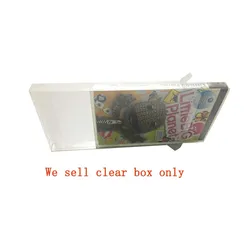 Transparent Display  PET  plastic cover case  For  PSP UMD  game box  Japan US HK    version  storage  display box