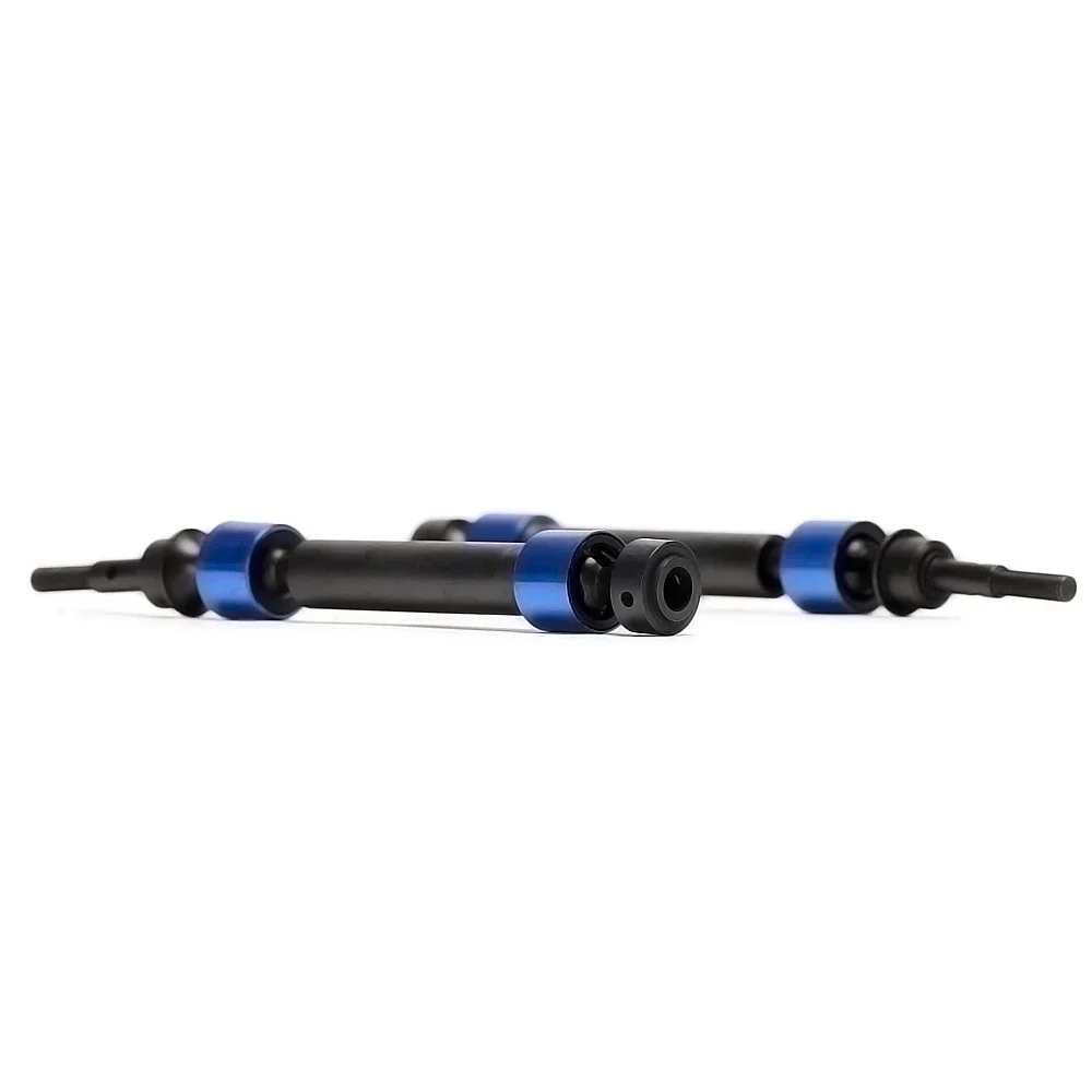 Aço duro ranhurado dianteiro e traseiro Driveshaft eixos para RC Car, TRX4 Monster Truck, MAXX 4S 89076-4, #8950, 1:10