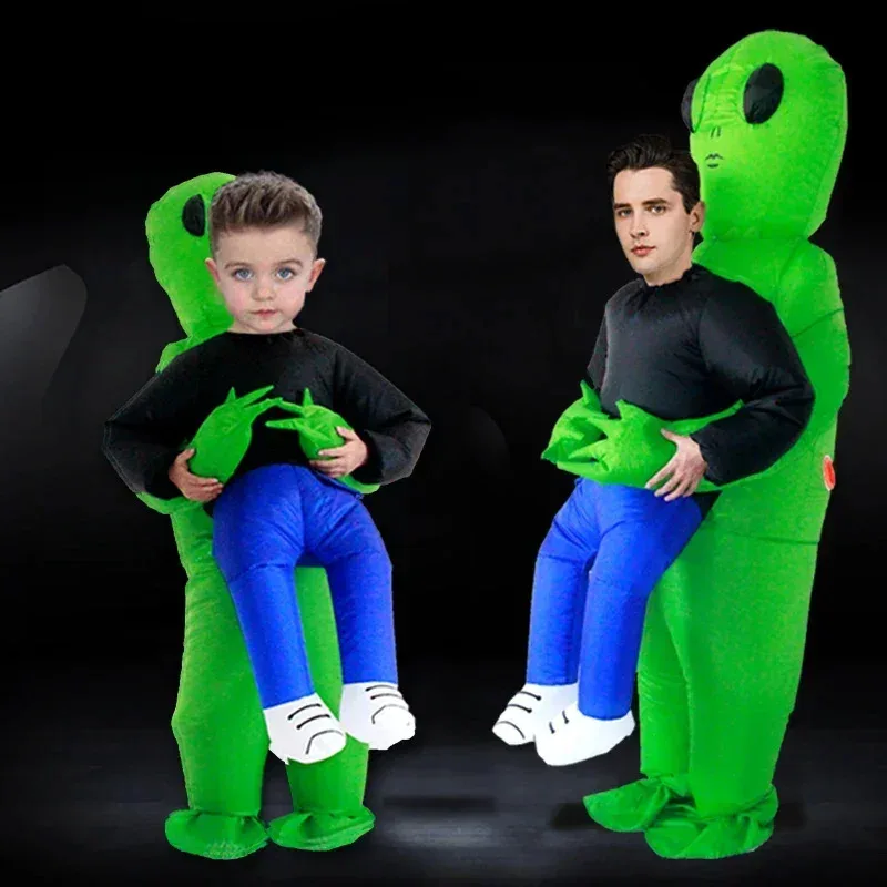Надувные костюмы инопланетянина, необычные костюмы для Хэллоуина, косплей, фэнтези, выдувные для взрослых, H5445