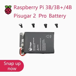 Pisugar 2 Pro-batterij voor Raspberry Pi 3B 3B+ 4B