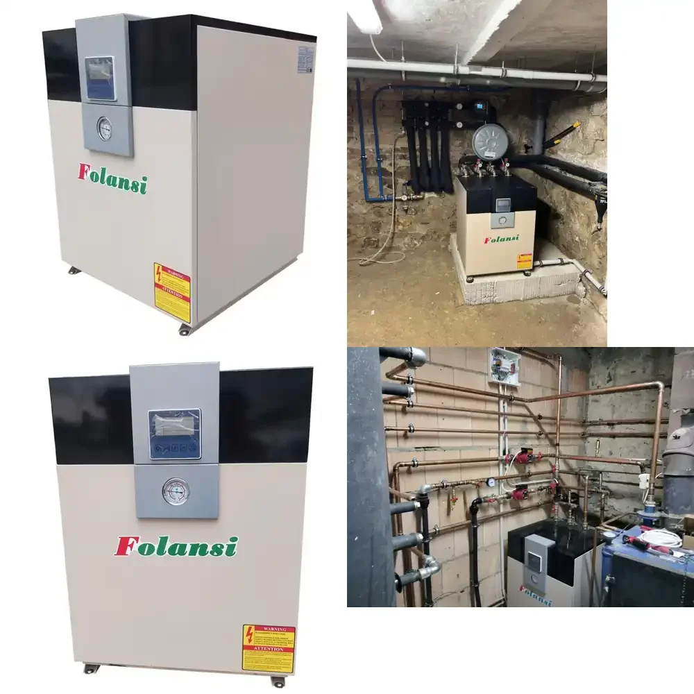 

11KW-23KW water-to-water heating and cooling heat pump, built-in Wifi intelligent DC inverter geothermal heat pump