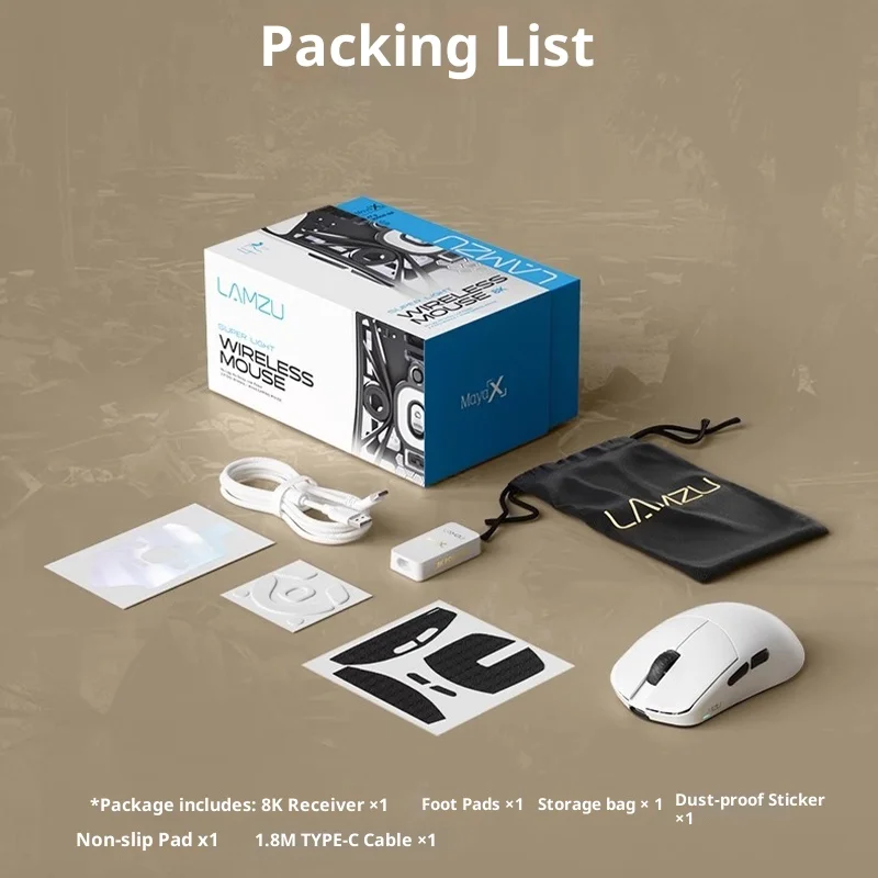 لامزو مايا X ماوس ألعاب لاسلكي 8 كيلو هرتز 3950 اومرون مفتاح بصري صغير Valorant Esports ماوس ألعاب الكمبيوتر ملحقات الكمبيوتر المحمول هدية #6