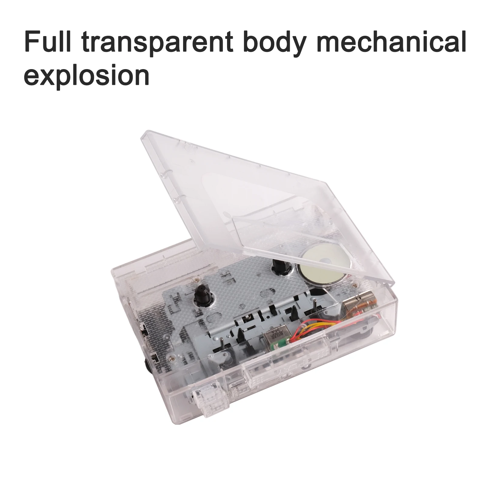 Digital Cassette Player Portable with USB Interface for MP3 File Creation Radio Function and Battery USB Power Options