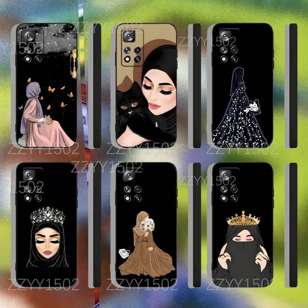 

Muslim Arabic Hijab Girl Phone Case For Samsung S25,S24,Ultra,S20,S30,Plus,S22,S23,Ultra,Plus,5G Slim Fit Dustproof