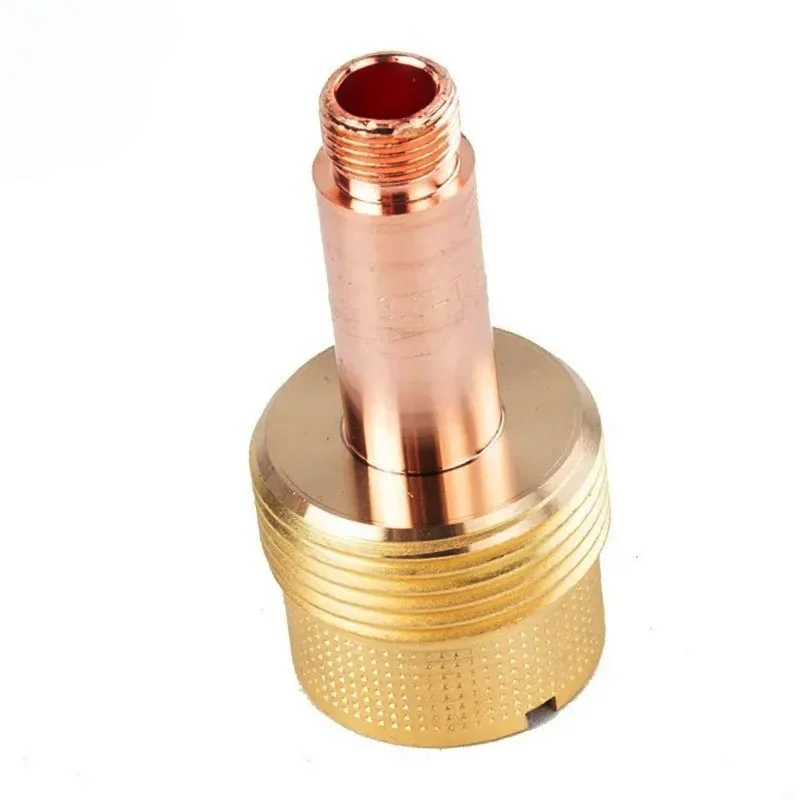 2/5Pcs NEW Welding Torch Kit 1.6/2.4/3.2/4.0mm Large Gas Lens Collet Body 45V116 45V64 995795 45V63 for TIG WP17/18/26