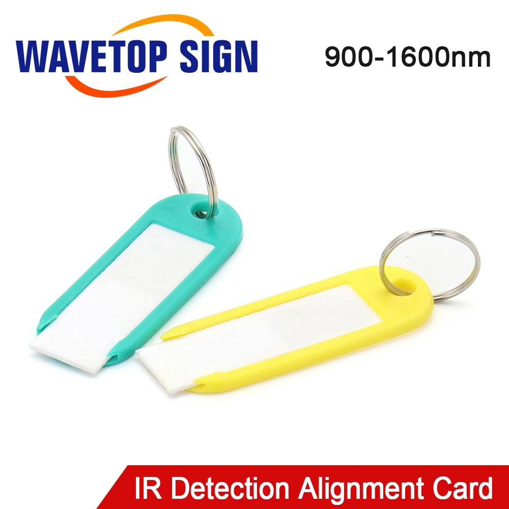 SignkoRay IR Detection Alignment Card Infrared Dimmer  Ceramic Plate 900-1600nm For Laser Marking Machine