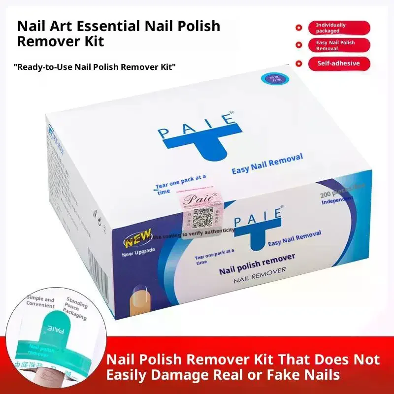 

Professional Gel Polish Remover Wipes Nail Cleaner Wipes Nail Lacquer Polish Remover Paper Pads Nail Art Cleaner One Step