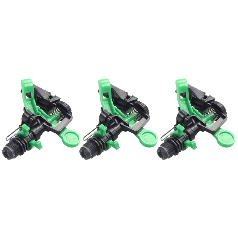 

3X Garden Lawn Irrigation Tools Durable Garden Sprinklers Rotating Spray Nozzle Plant Watering Drippers Sprinkler