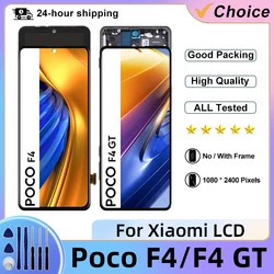 AMOLED Display For Xiaomi Poco F4 GT LCD Touch Panel Screen Digitizer Assembly For Xiaomi Poco F4 LCD Display 22021211RG Parts