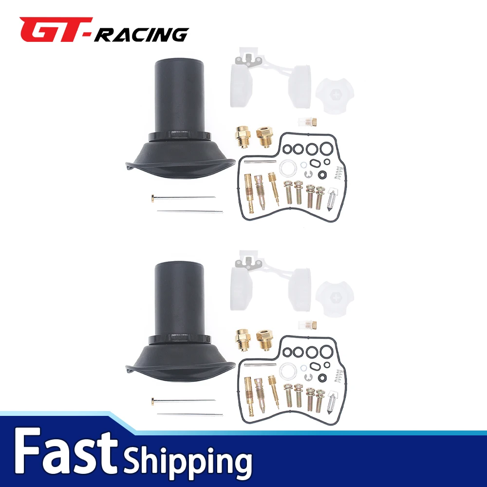 

Carburetor Repair Rebuild Kit For Honda Shadow Spirit VT1100C 1100 Motorcycle Carb Overhaul Set Gasket O-Ring Jets Needle