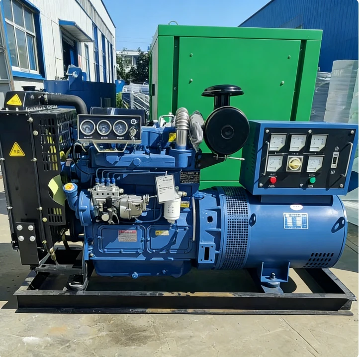 Super Silent Diesel Generator Set 20kVA 50kVA 100kVA for Hotel Hospital Residential Backup Industrial Electric Power Genset