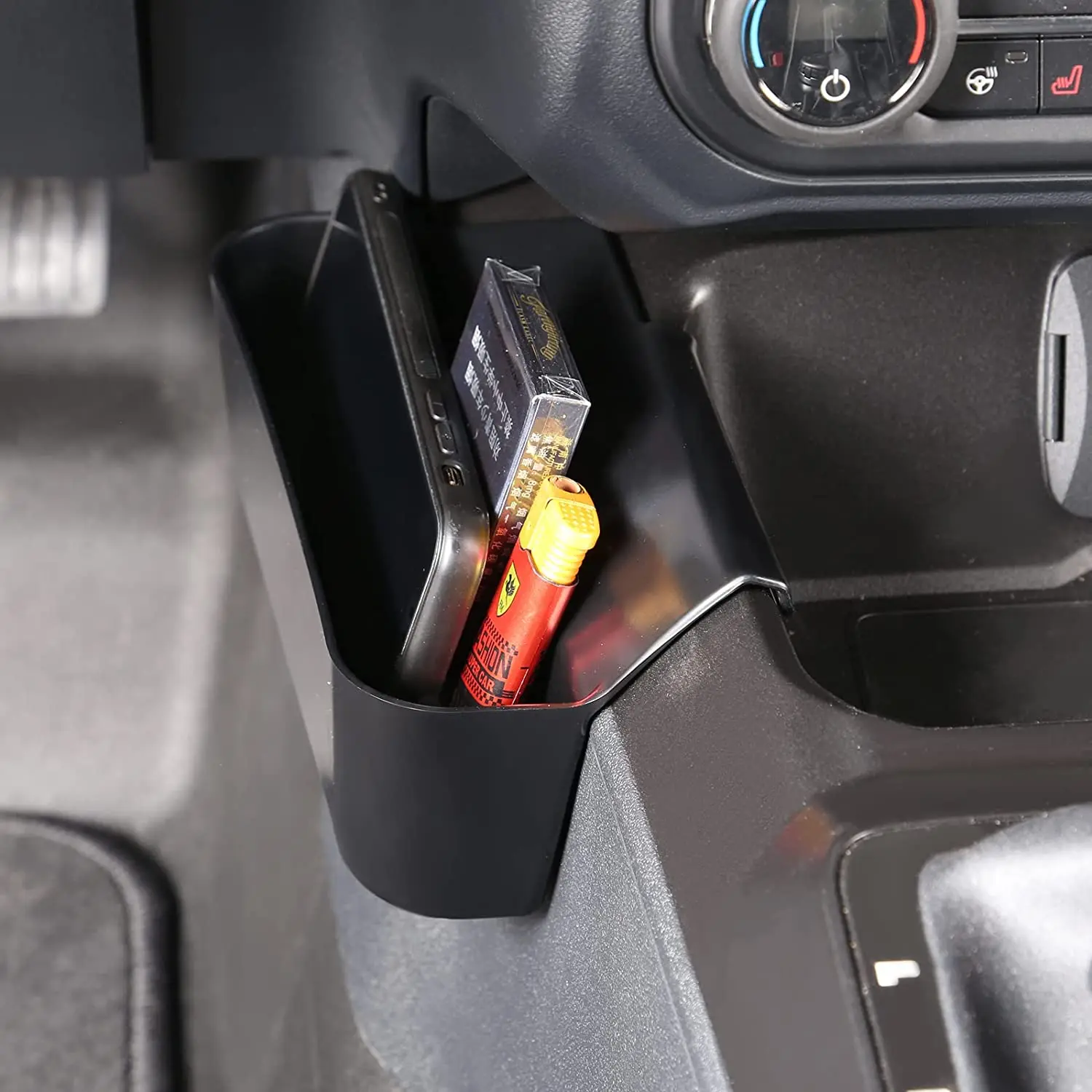 

Car Gear Shift Side Hanging Organizer Box Console Extension Storage Tray For Ford Bronco 2021-2023