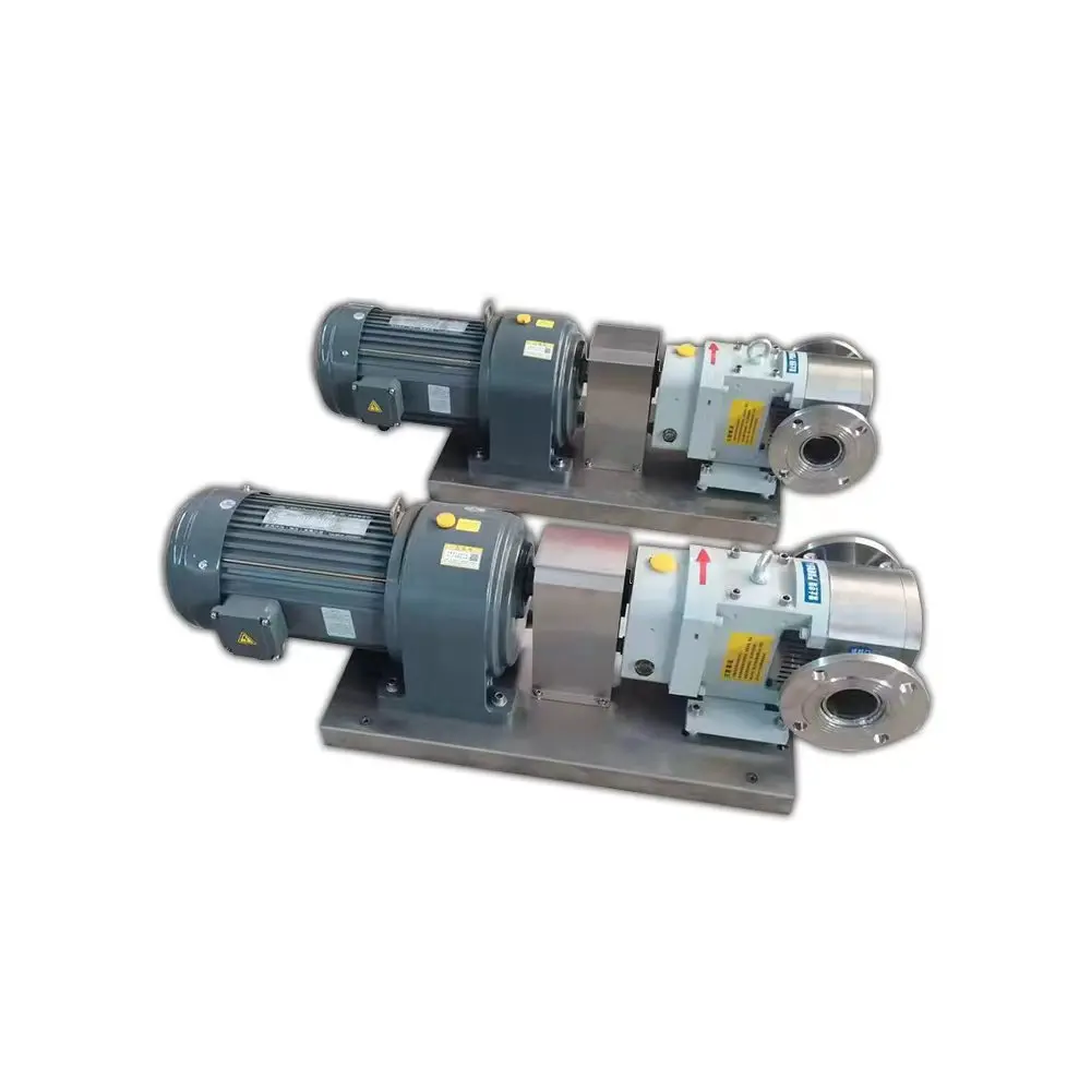 Sanitary rotor stainless steel sanitary high viscosity pump for  syrups