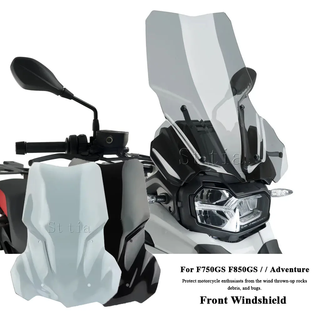 

Новое переднее лобовое стекло мотоцикла для BMW F850GS F750GS F 850GS Adventure ADV F 750GS 2018-2021, обтекатель ветрового стекла