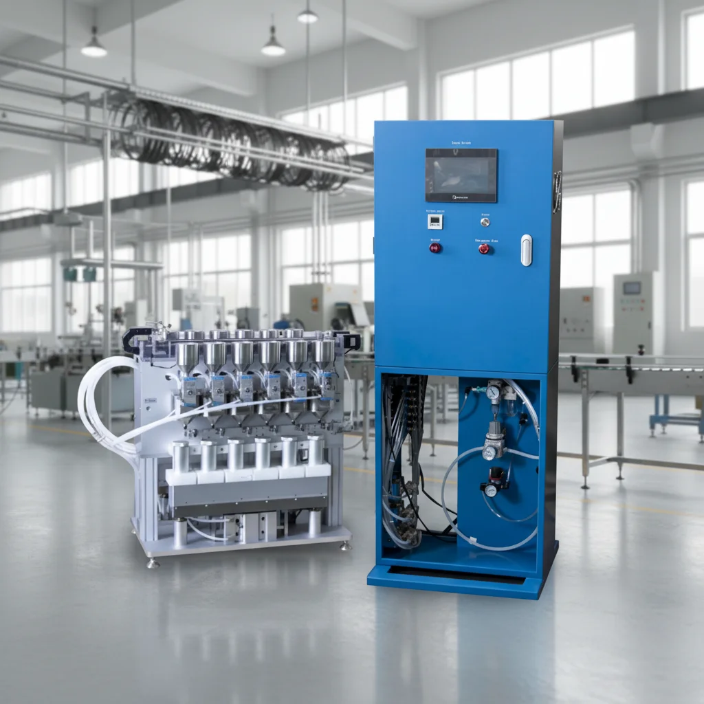 Supercapacitor Electrolyte Filling Machine with Multi-stage Filter and Special Material Adsorption System
