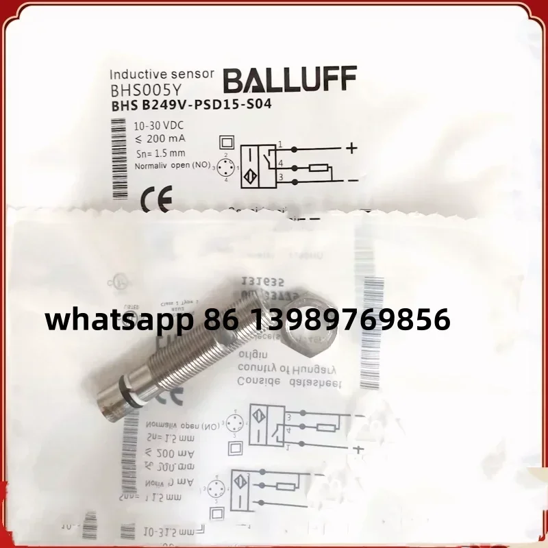 

BALLUFF BHS005Y BHS B249V-PSD15-S04 High pressure resistant sensor
