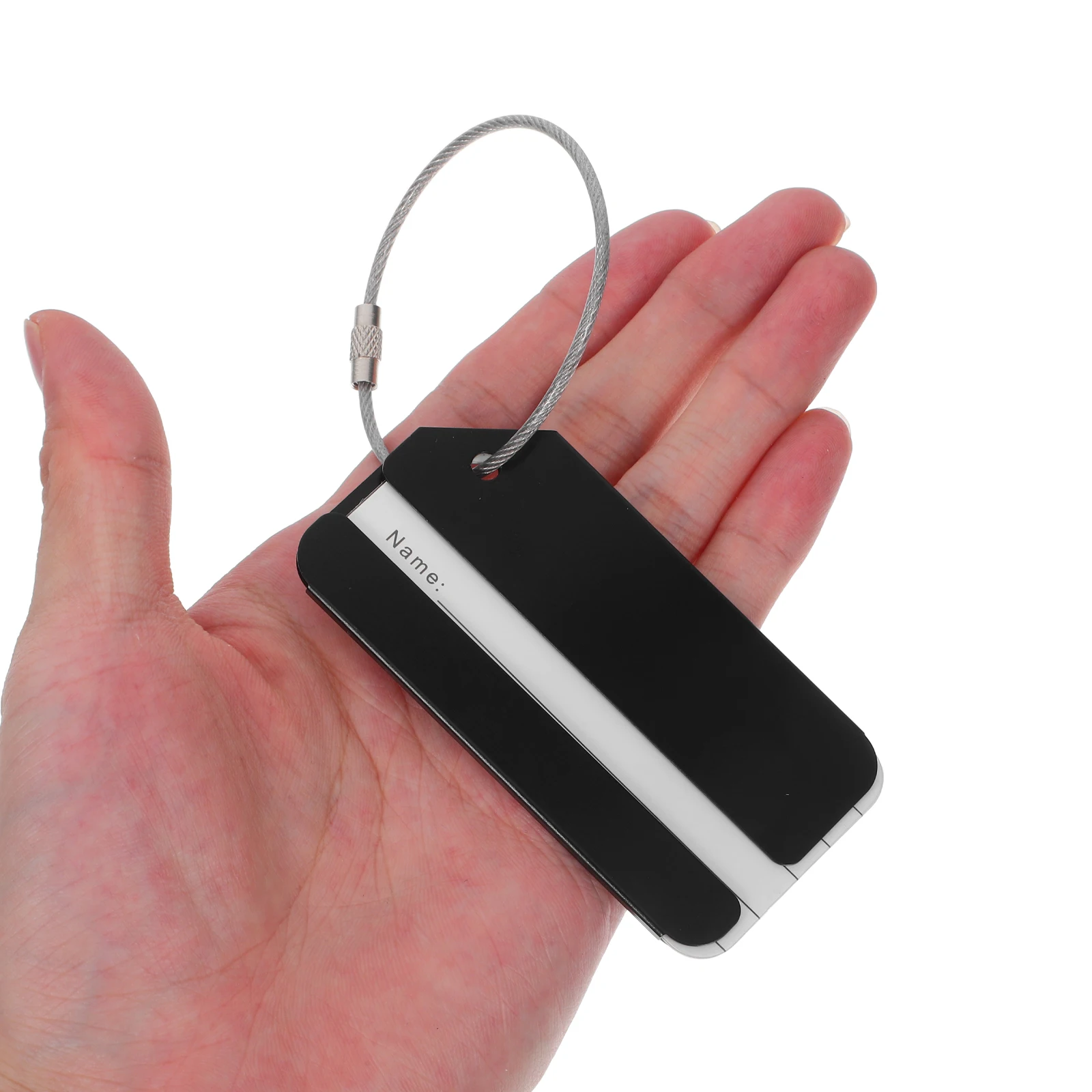 Рисунок 6 - багажные бирки из алюминиевого сплава 8x4 2x0 5 см