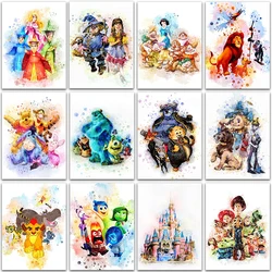 5D DIY Diamond Painting Disney Girl Winnie the Pooh The Lion King home decor Full Square&Round 3D mosaic embroidery Cross stitch