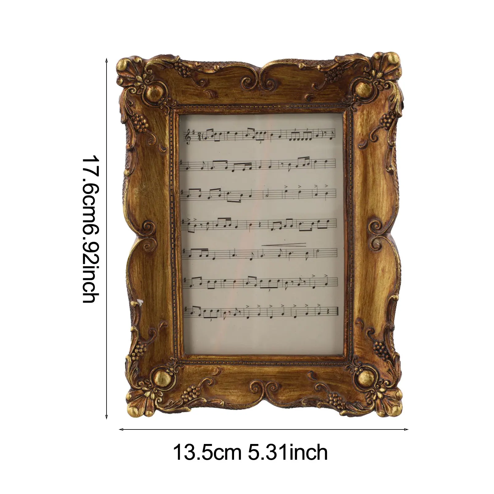 

For Anniversaries Gold Frame Decor Elegant Frame Design Elegant Tabletop Display Frame Decorative Table Display