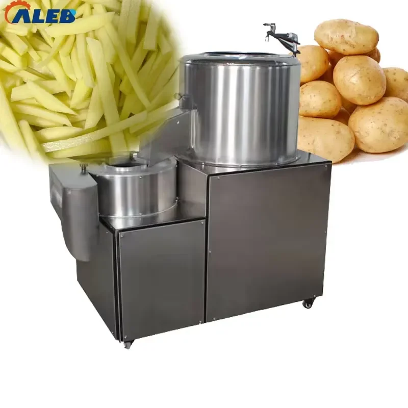 YWM Certificate Industrial Ginger Washing and Peeling Machine Powerful Carrot Taro Yam Sweet Potato Washing Peeling Cutting