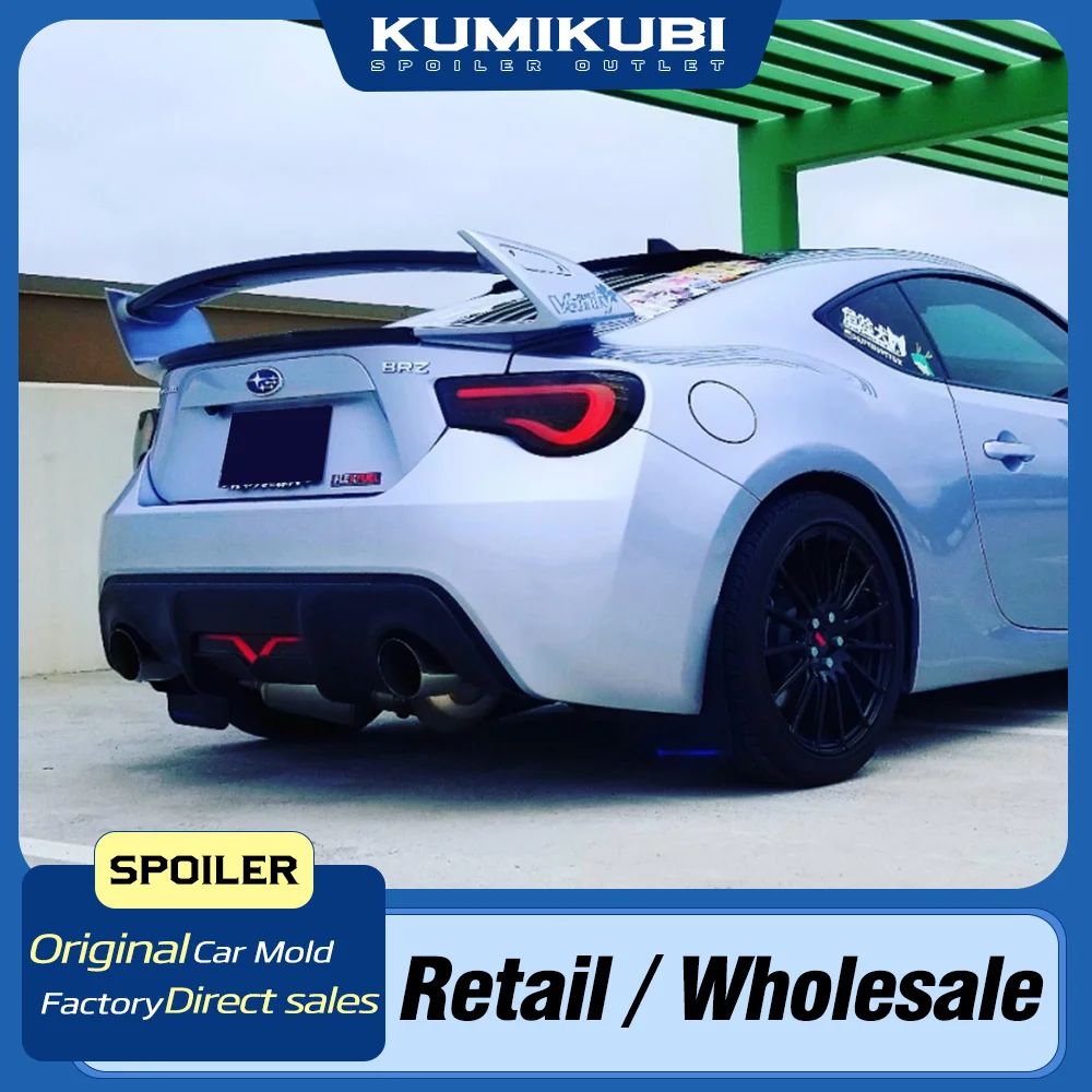 Ala estilo Rowen Tommy Kaira para Toyota GT86 ZN6/Subaru BRZ ZC6 / Scion FRS fibra de carbono FPR alerón trasero para maletero 2013-2020