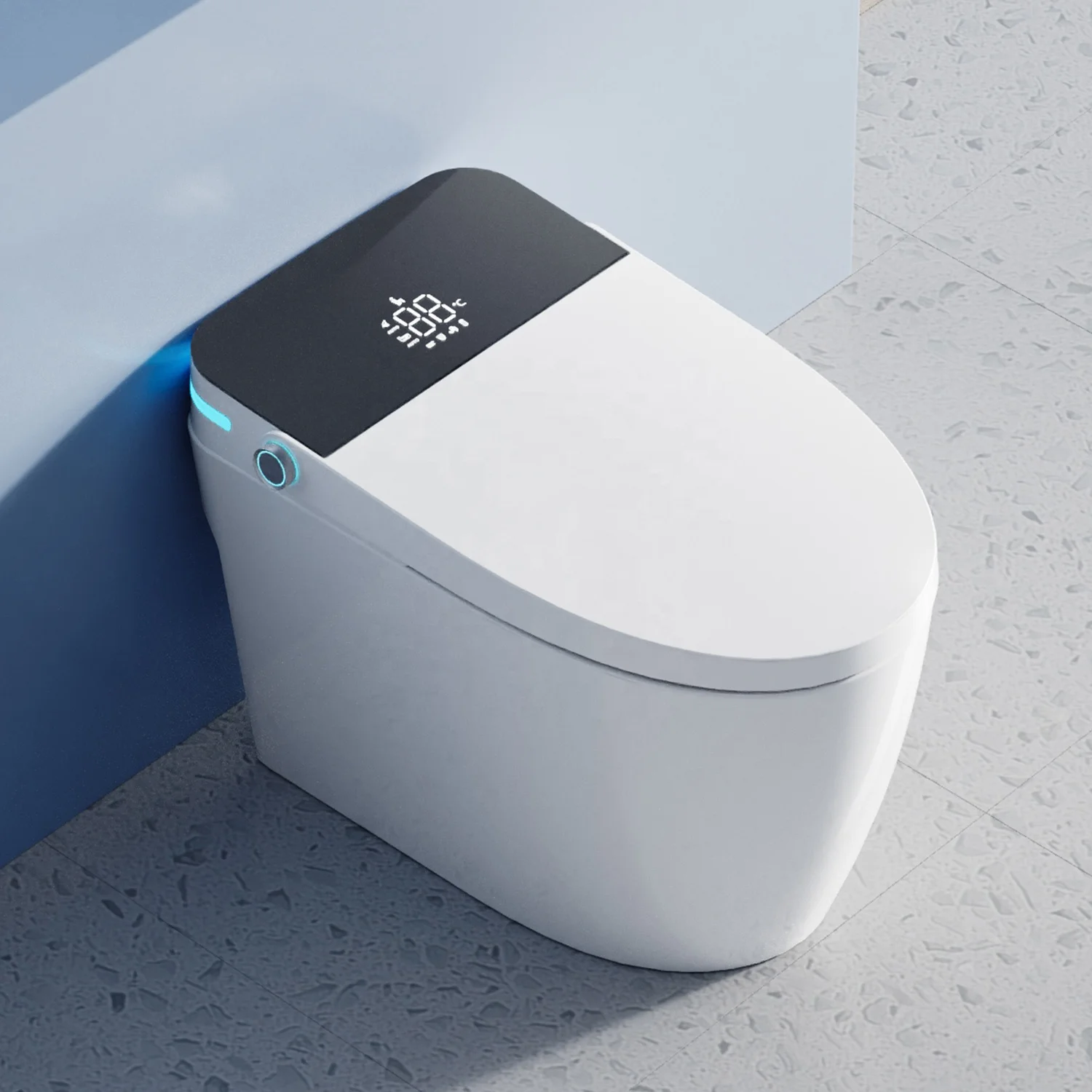 

ZC25-Ванная комната с сенсорным смывом для ног, туалет, интеллектуальный туалет, биде, умный туалет Inodoro Inteligente, автоматические туалетные чаши для отеля