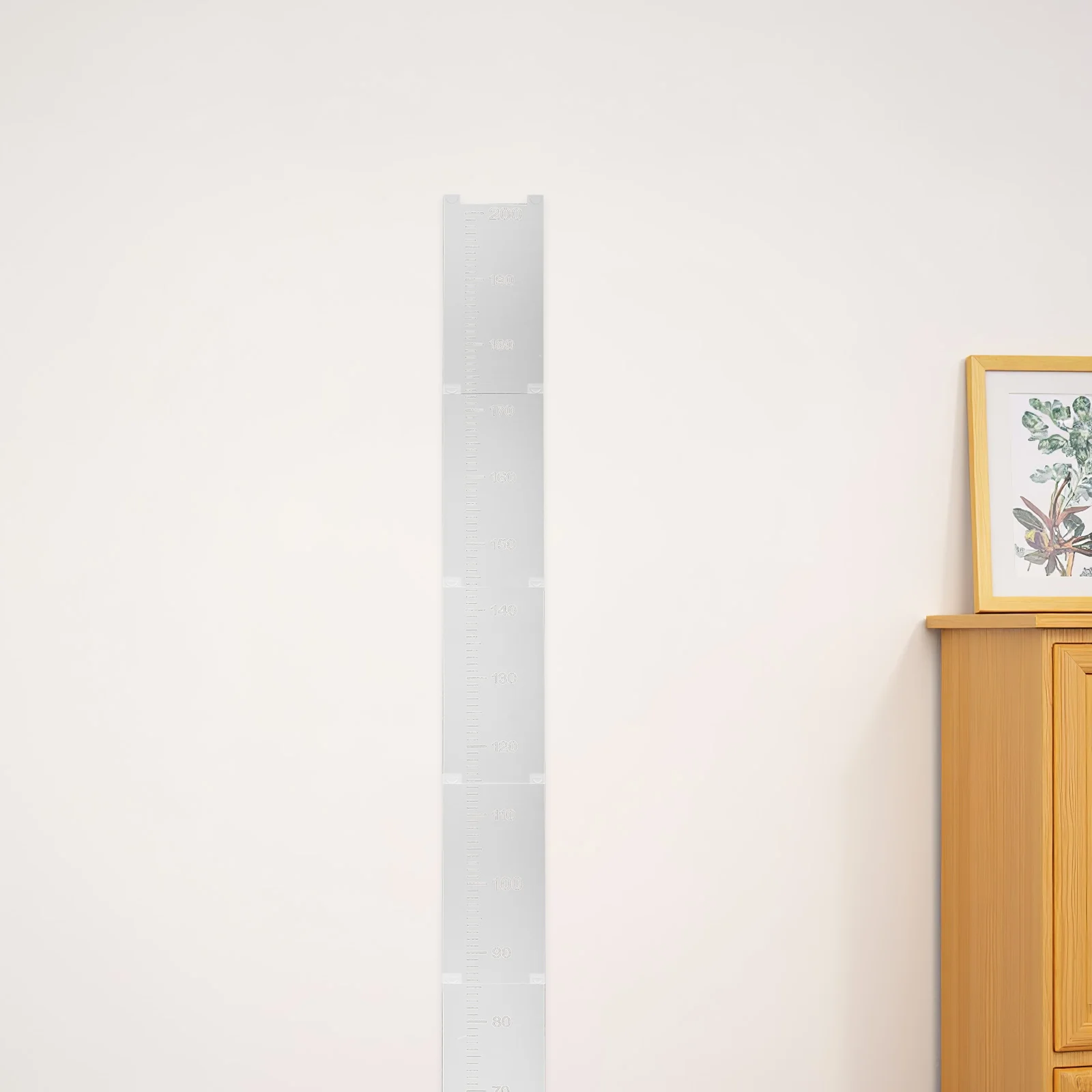 

7Pcs Kids Growth Chart Stencil Hollow Scale Ruler Reusable Height Measuring Template for Wall Painting Child Height Record Ruler