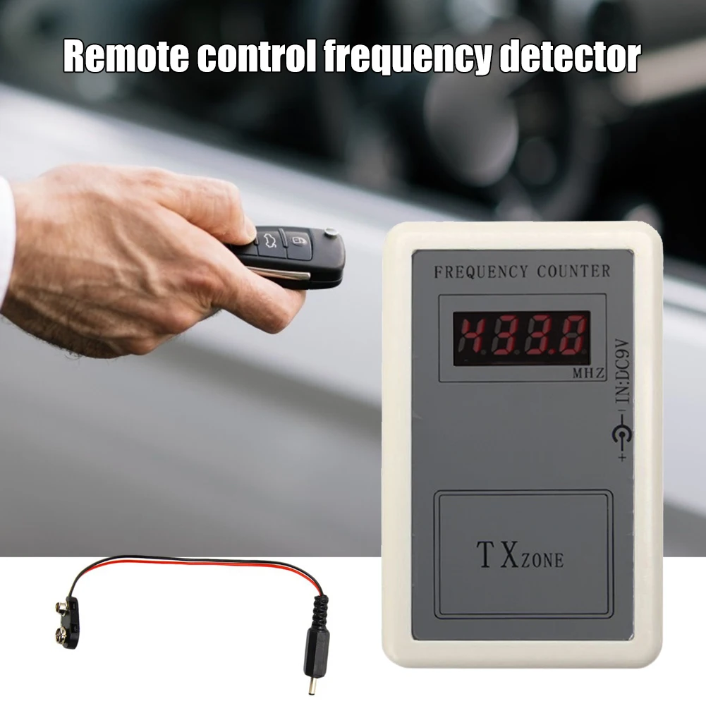 Remote Control Frequency Meter Counter Tester for Car Garage Cymometer Detector