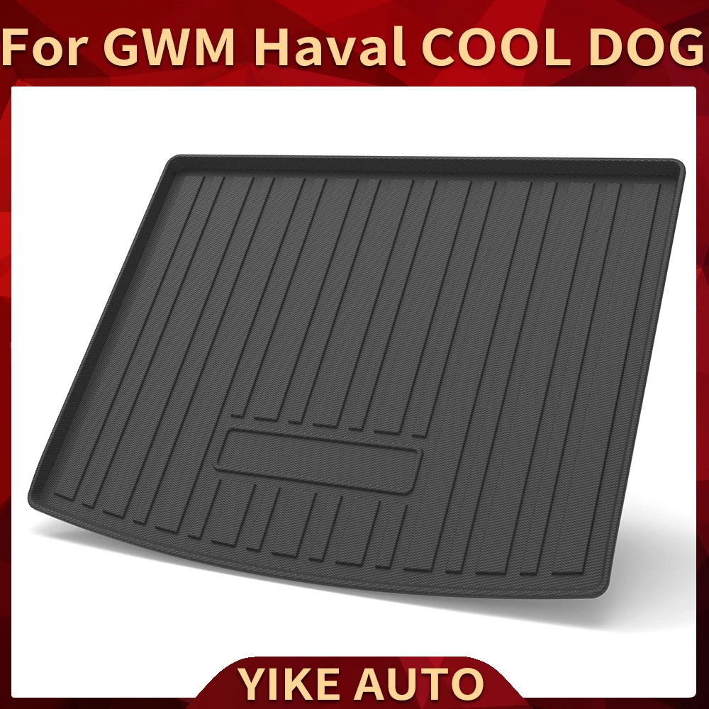 For GWM Haval COOL DOG 2022-2024 Auto Car Cargo Liner All-Weather TPE Non-slip Trunk Mat Waterproof Tray Trunk Carpet Accessory